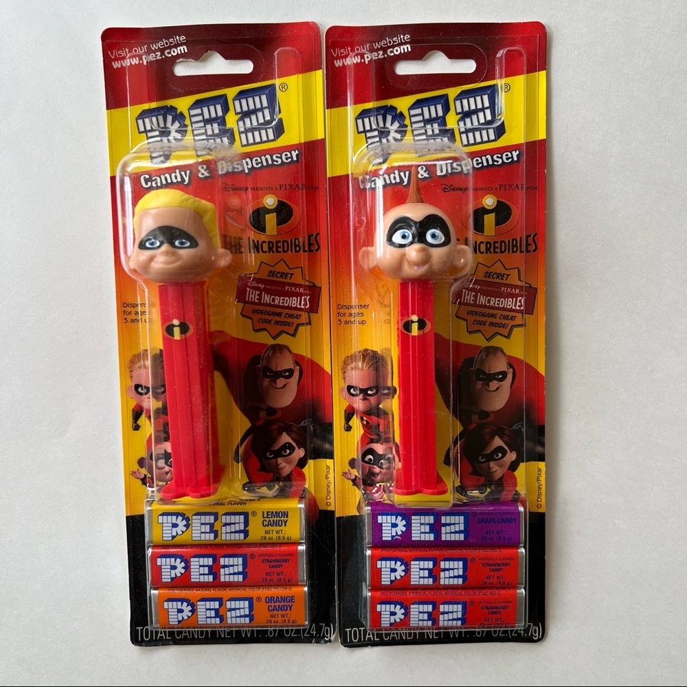 Incredibles PEZ Dispensers